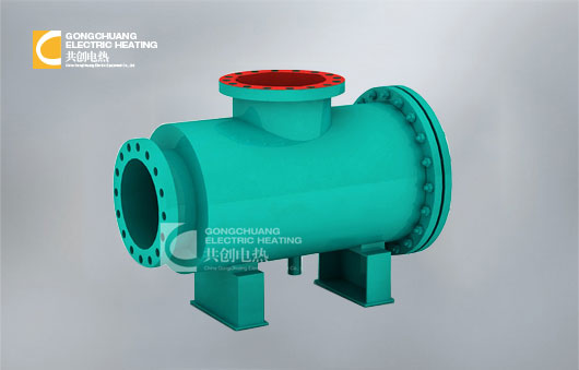 卧式角通除污器